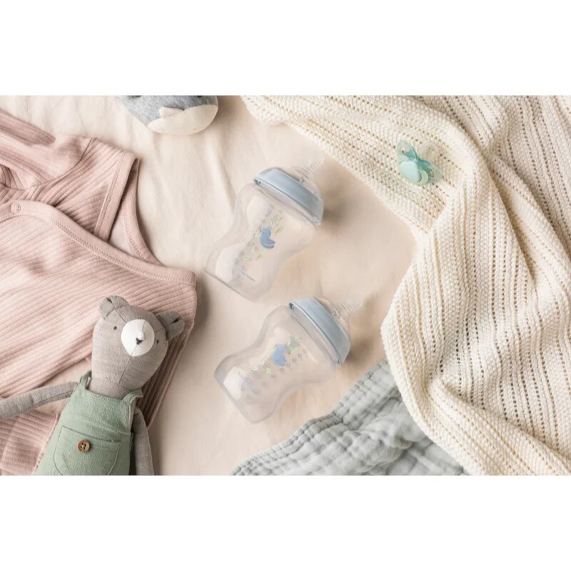 Tommee Tippee Natural Start Anti-Colic antikoliková láhev samosterilizační Slow Flow 0m+ 1 ks