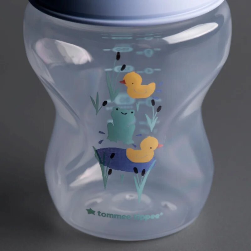 Tommee Tippee Natural Start Anti-Colic kojenecká láhev Slow Flow 0m+ Frog 2x260 ml