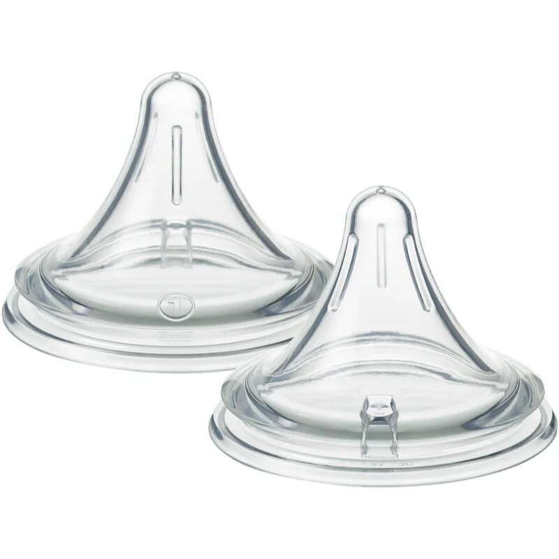 Tommee Tippee Natural Start Deep Latch Teats trojúhelníková savička na lahev pomalý průtok 2 ks