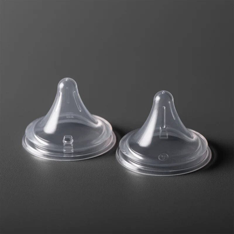 Tommee Tippee Natural Start Deep Latch Teats trojúhelníková savička na lahev pomalý průtok 2 ks