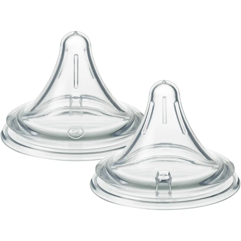Tommee Tippee Natural Start Deep Latch Teats trojúhelníková savička na lahev střední průtok 2 ks