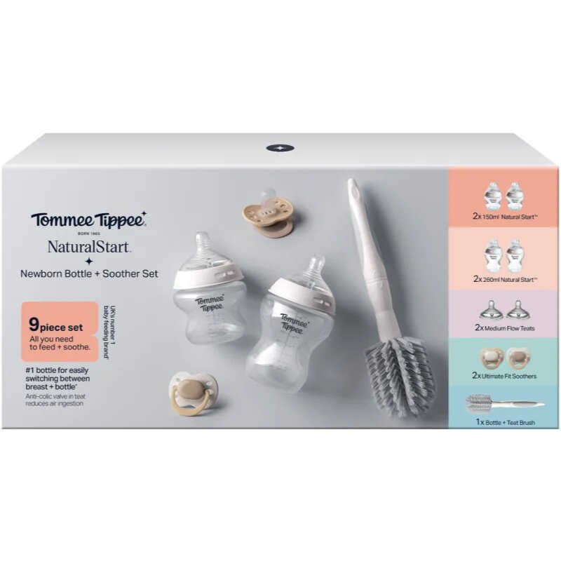 Tommee Tippee Natural Start Newborn Starter Set novorozenecký set