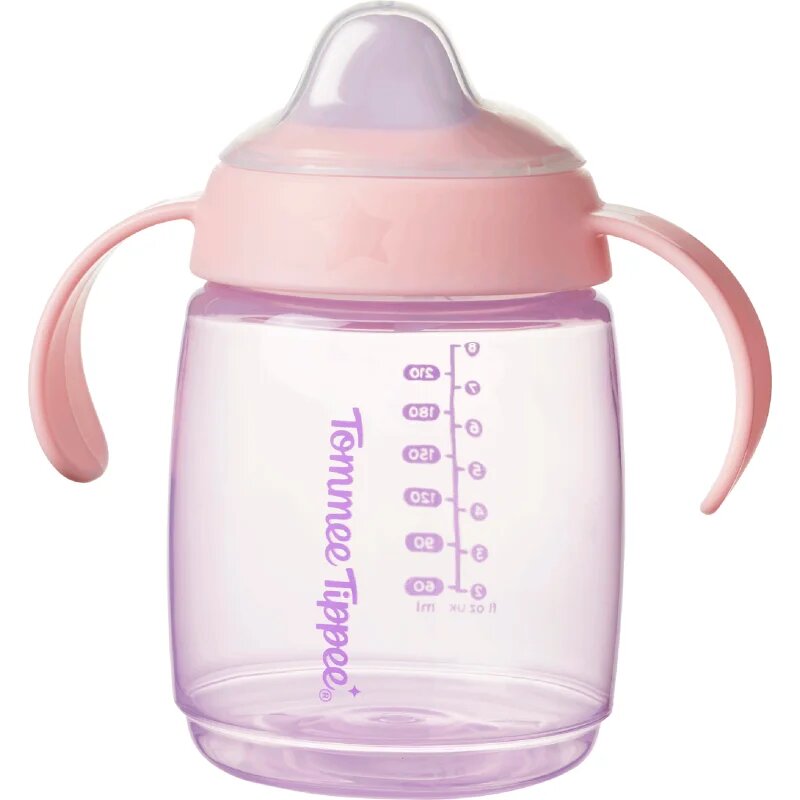 Tommee Tippee Trainer Spout tréninkový hrnek 6m+ Pink 1 ks