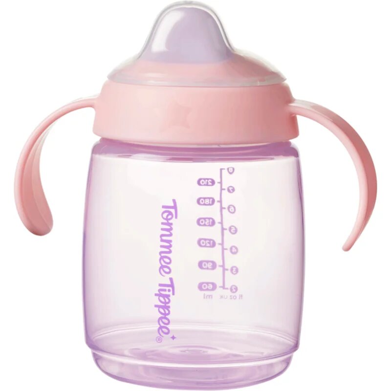 Tommee Tippee Trainer Spout tréninkový hrnek 6m+ Pink 1 ks