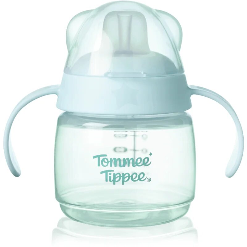 Tommee Tippee Transition Spout Cup netekoucí hrnek 4m+ Blue 150 ml