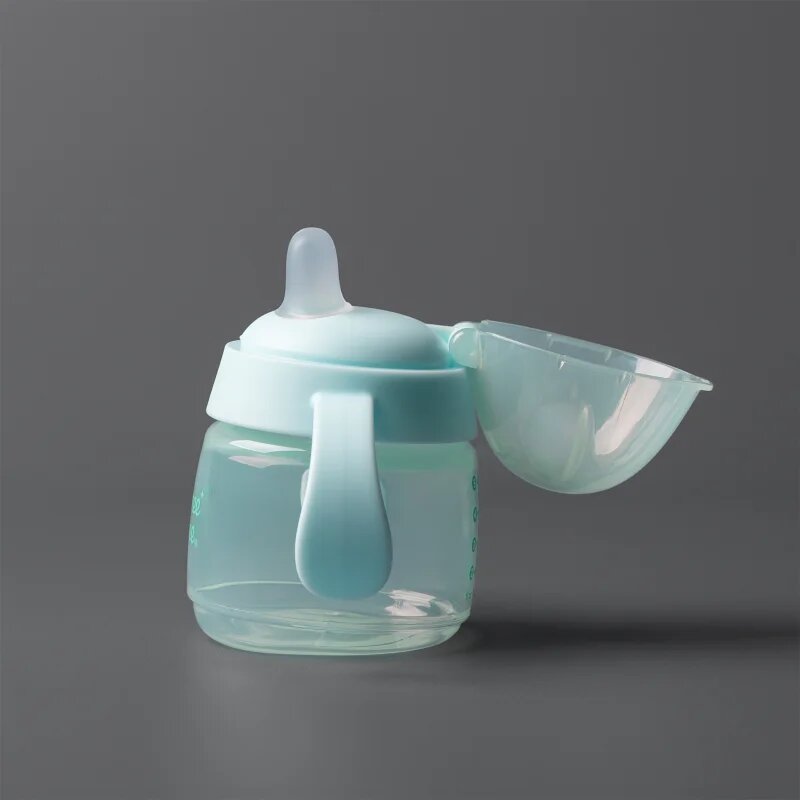 Tommee Tippee Transition Spout Cup netekoucí hrnek 4m+ Blue 150 ml