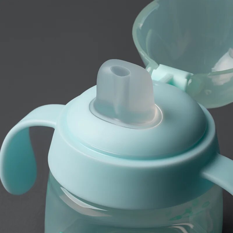 Tommee Tippee Transition Spout Cup netekoucí hrnek 4m+ Blue 150 ml