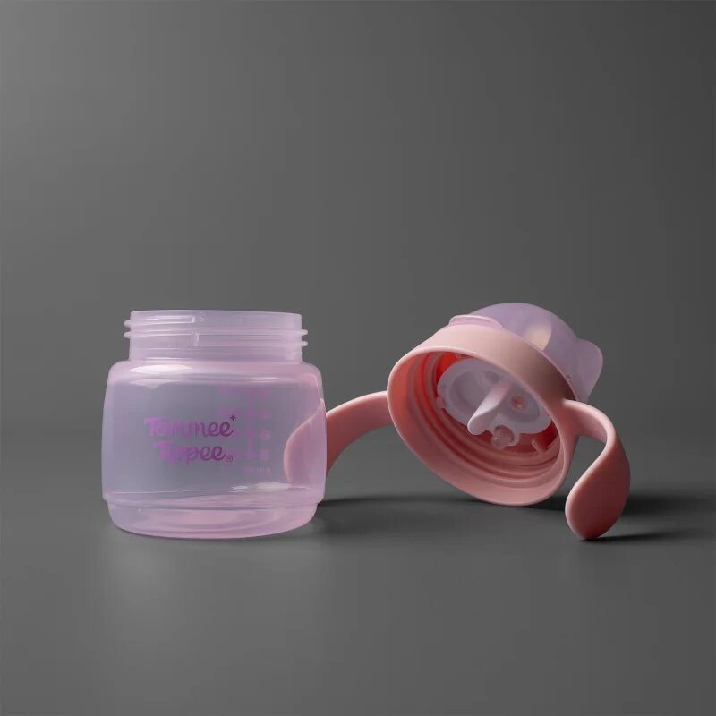 Tommee Tippee Transition Spout Cup netekoucí hrnek 4m+ Pink 150 ml