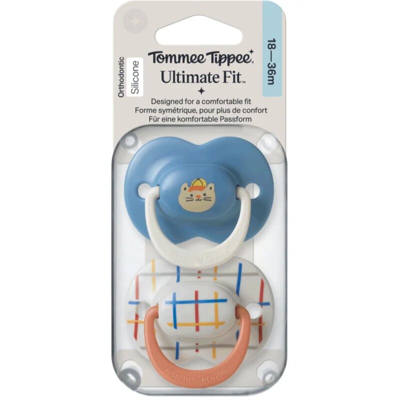 Tommee Tippee Ultimate Fit 18-36m dudlík 2 ks