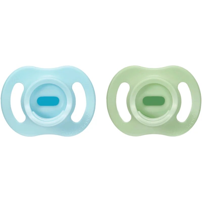 Tommee Tippee Ultra Light Stay Put 0-6 m dudlík Boy 2 ks