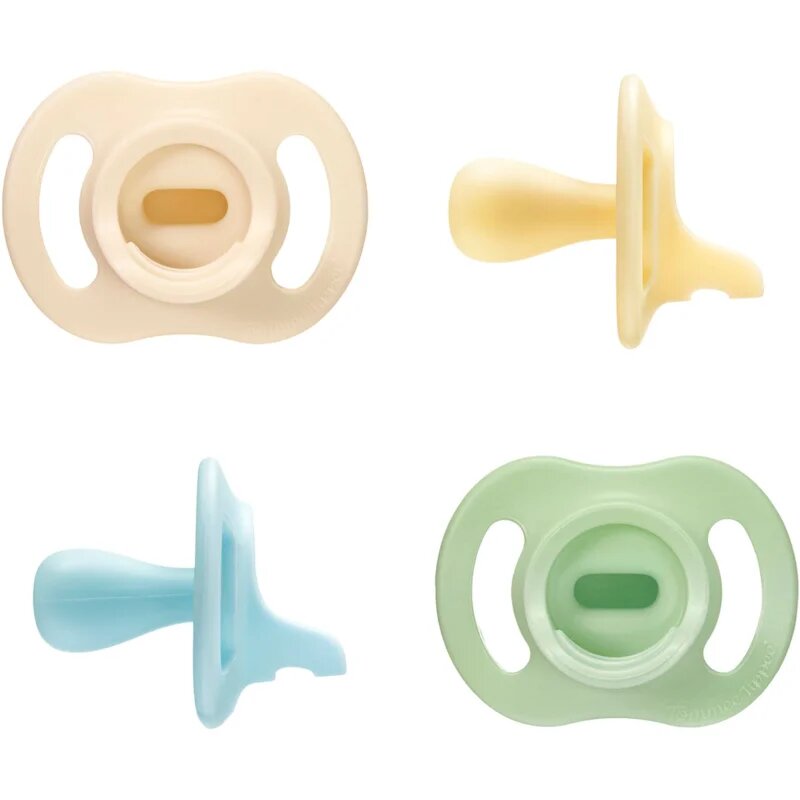 Tommee Tippee Ultra Light Stay Put 0-6 m dudlík Boy 4 ks