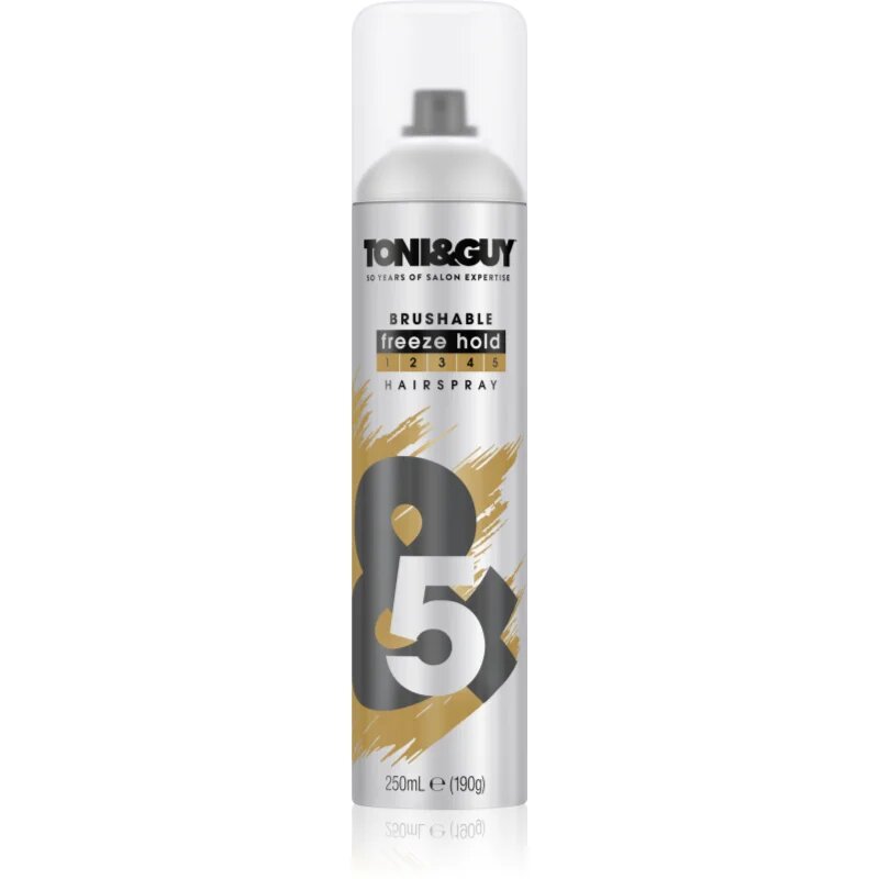 TONI&GUY Creative lak na vlasy extra silné zpevnění 250 ml
