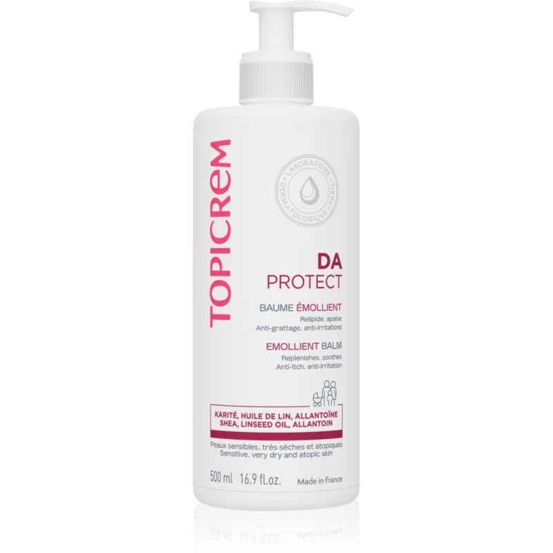 Topicrem AD Emollient Balm pečující tělový balzám pro velmi suchou citlivou a atopickou pokožku 500 ml