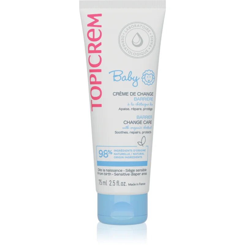 Topicrem BABY Barrier Change Care dětský ochranný krém proti opruzeninám 75 ml