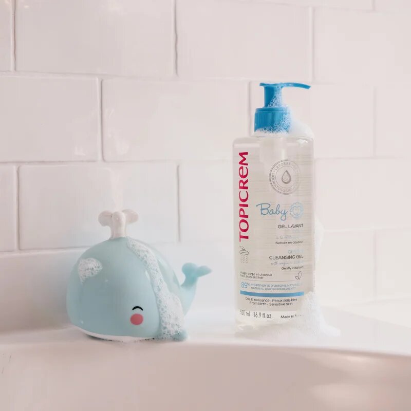 Topicrem BABY My 1st Cleansing Gel 2in1 mycí gel na tělo a vlasy pro děti od narození 500 ml