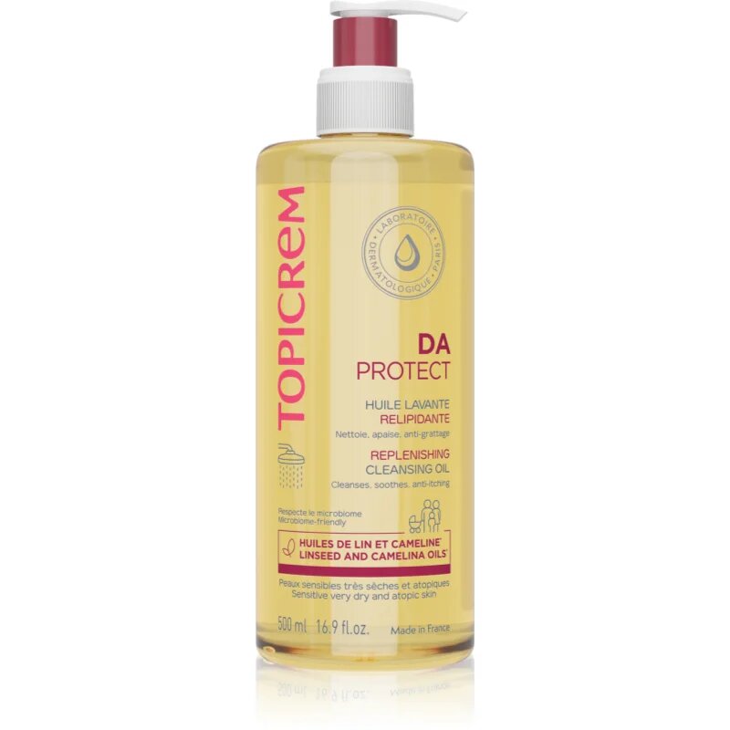 Topicrem DA Replenishing Cleansing Oil regenerační a obnovující olej 500 ml