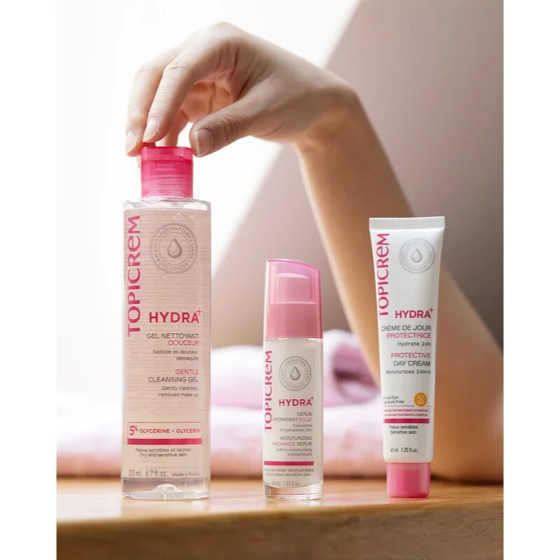 Topicrem Hydra+ Protective Day Cream ochranný denní krém SPF 50+ 40 ml