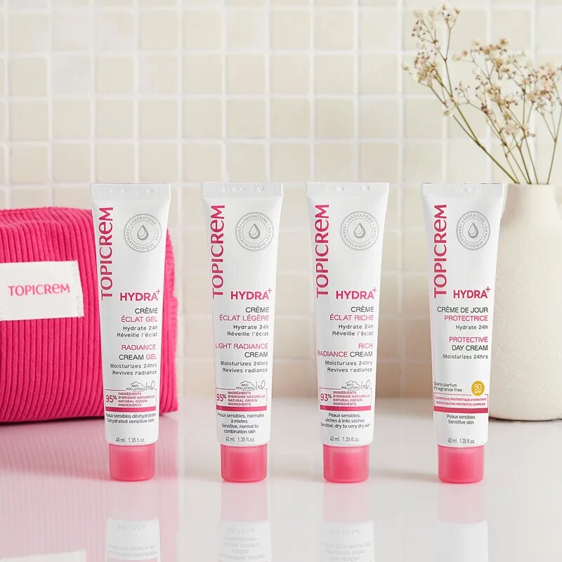Topicrem Hydra+ Protective Day Cream ochranný denní krém SPF 50+ 40 ml