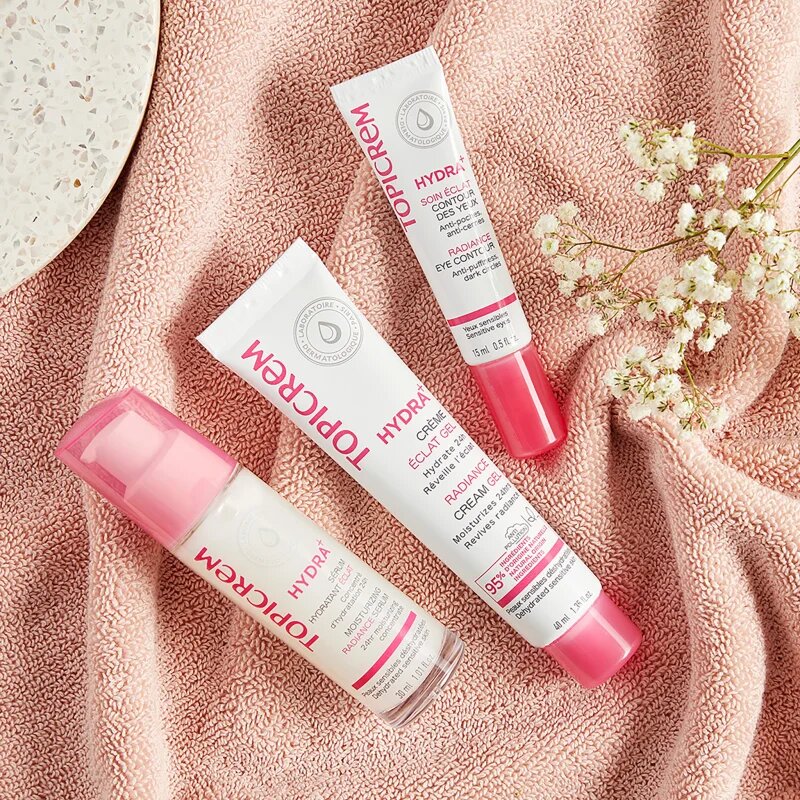 Topicrem Hydra+ Radiance Cream Gel rozjasňující gel krém 40 ml
