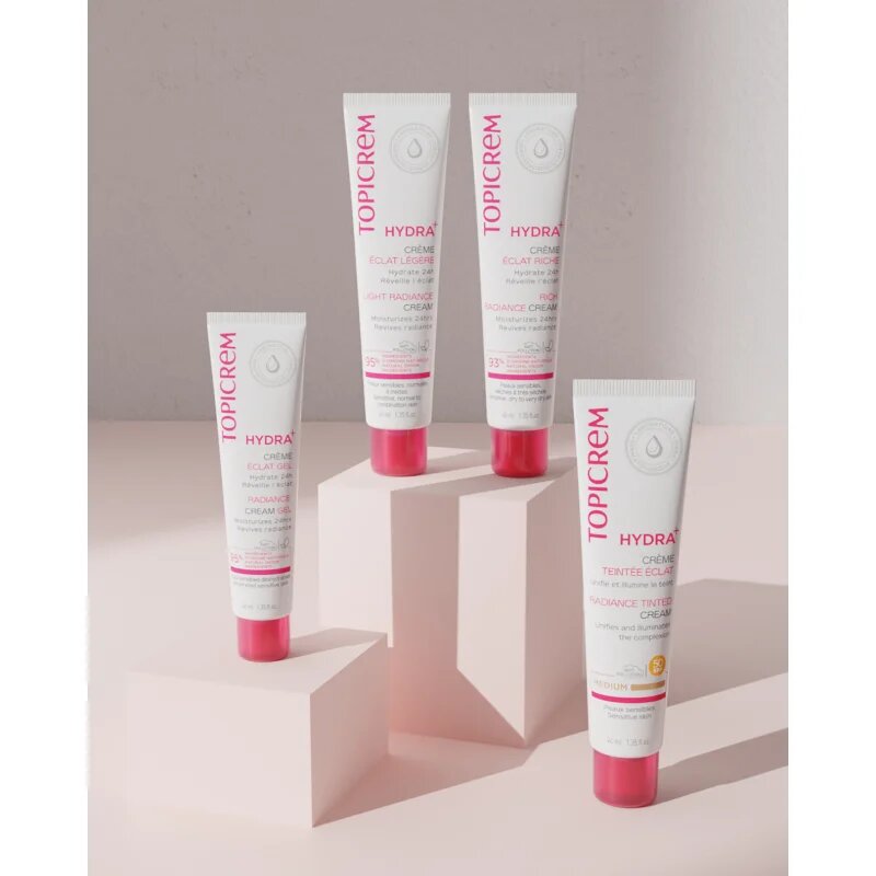 Topicrem Hydra+ Radiance Cream Gel rozjasňující gel krém 40 ml