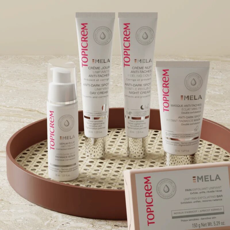 Topicrem MELA Anti-Dark Spot Instant Radiance Mask rozjasňující maska proti pigmentovým skvrnám 50 ml