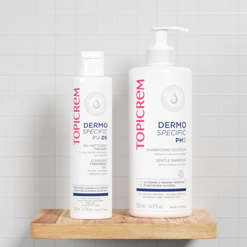 Topicrem PV/DS Cleansing Gel mycí gel na tělo a pokožku hlavy 200 ml