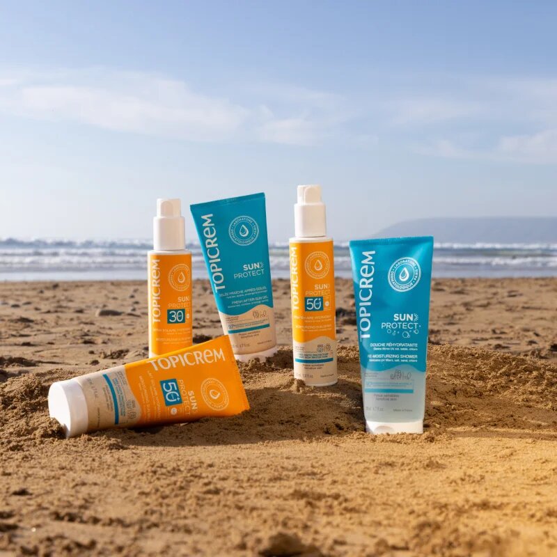Topicrem Sun Protect Moisturizing Sun Spray ochranný sprej s hydratačním účinkem SPF 50+ 150 ml