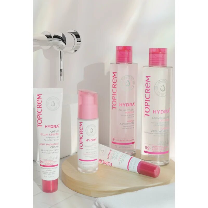 Topicrem UH BODY Gentle Cleansing Gel jemný mycí gel na obličej tělo a vlasy 200 ml