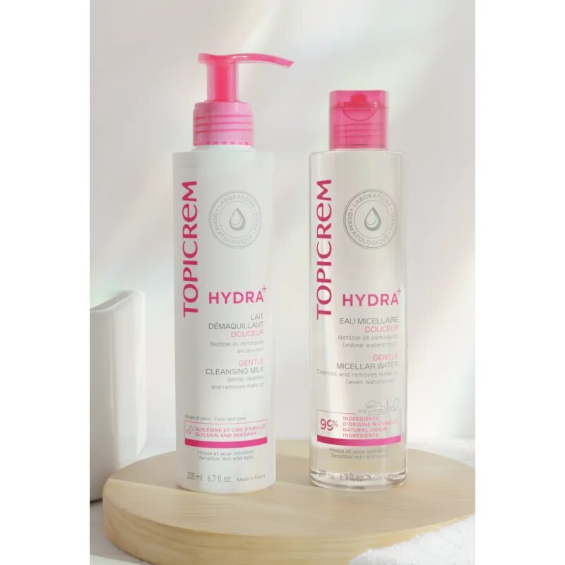 Topicrem UH FACE Gentle Micellar Water jemná čisticí micelární voda pro citlivou pleť a oči 200 ml