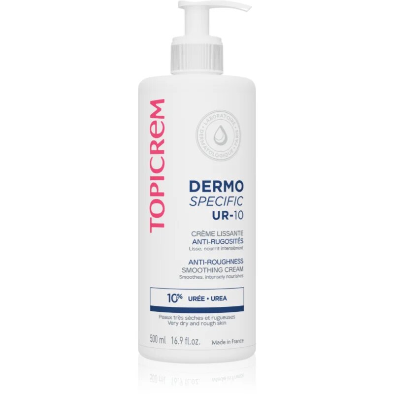 Topicrem UR-10 Anti-Roughness Smoothing Cream tělový krém pro extra suchou pokožku 500 ml
