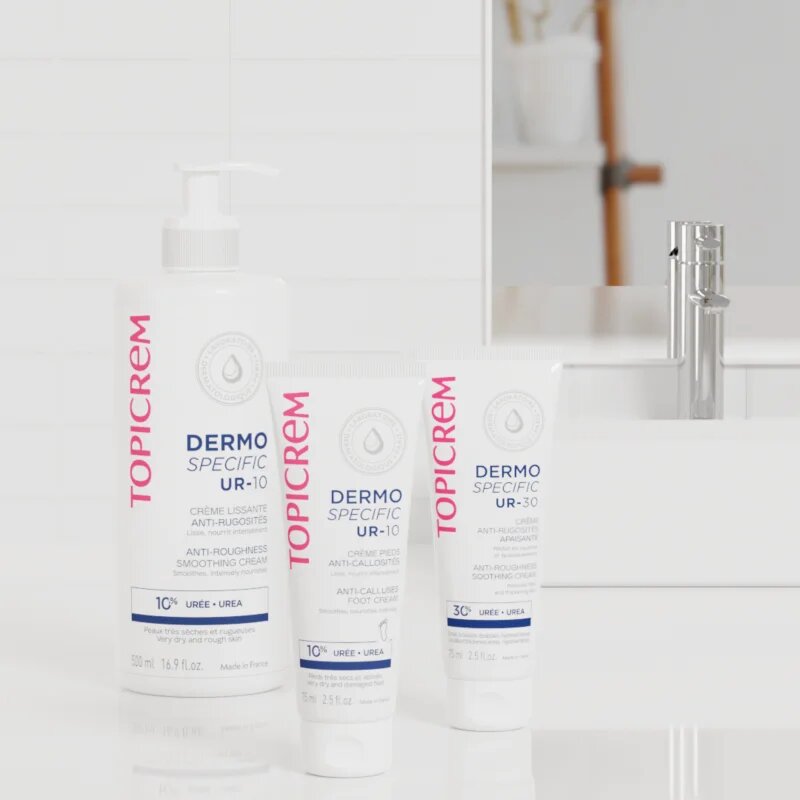 Topicrem UR-10 Anti-Roughness Smoothing Cream tělový krém pro extra suchou pokožku 500 ml