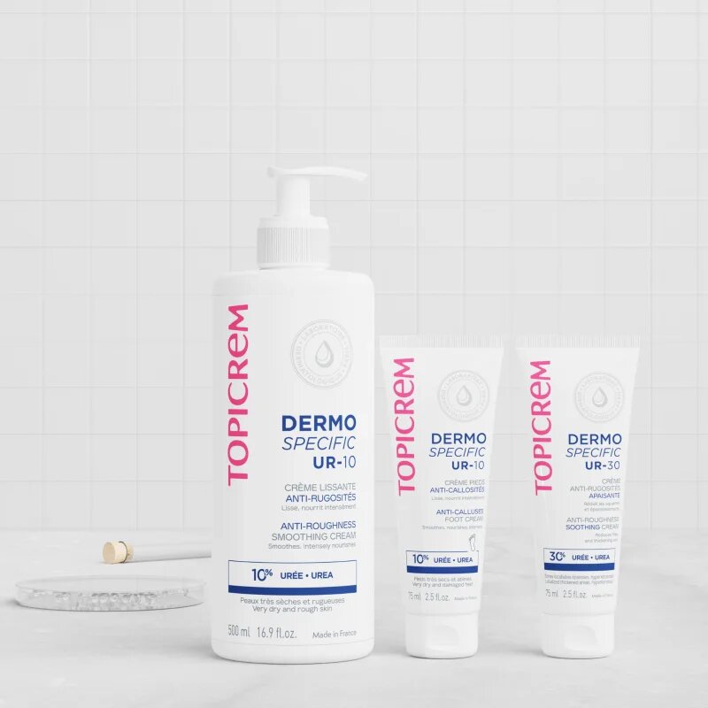 Topicrem UR-10 Anti-Roughness Smoothing Cream tělový krém pro extra suchou pokožku 500 ml