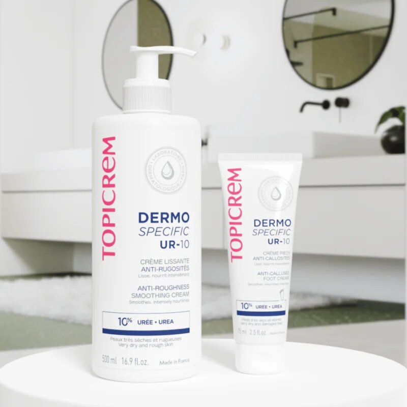 Topicrem UR-30 Anti-Roughness Soothing Cream zklidňující krém na zrohovatělou pokožku 75 ml