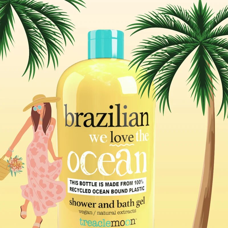 Treaclemoon Brazilian Love sprchový a koupelový gel 500 ml