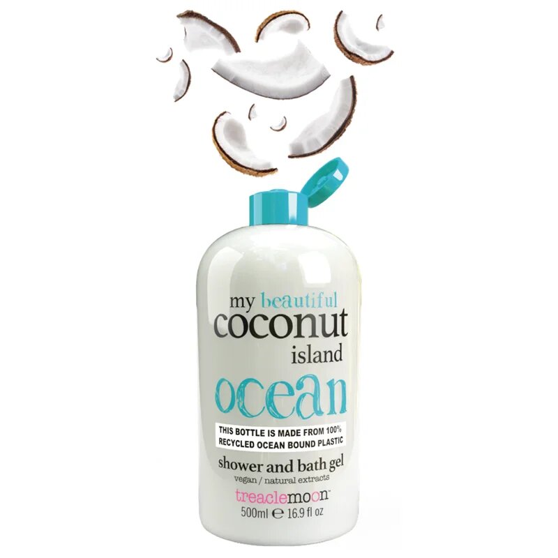 Treaclemoon My Coconut Island sprchový a koupelový gel 500 ml