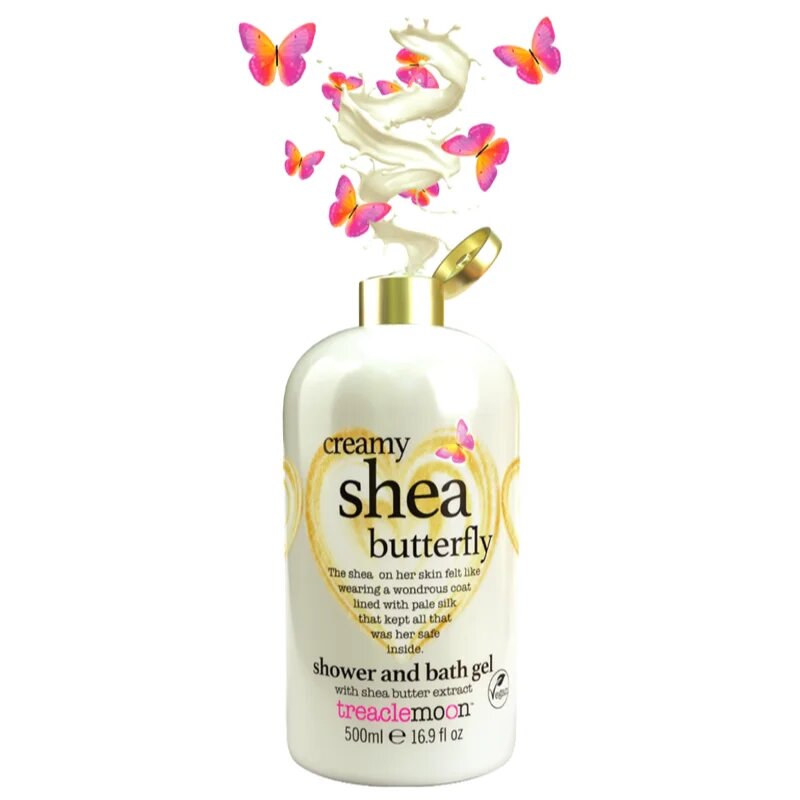 Treaclemoon Shea Butterfly sprchový a koupelový gel 500 ml