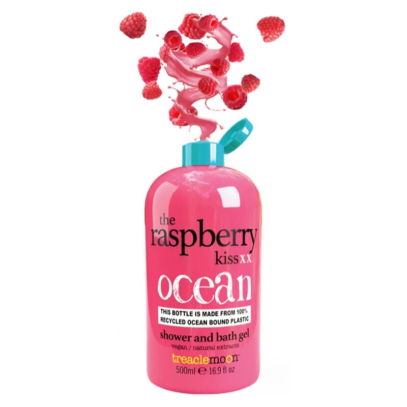 Treaclemoon The Raspberry Kiss sprchový a koupelový gel 500 ml