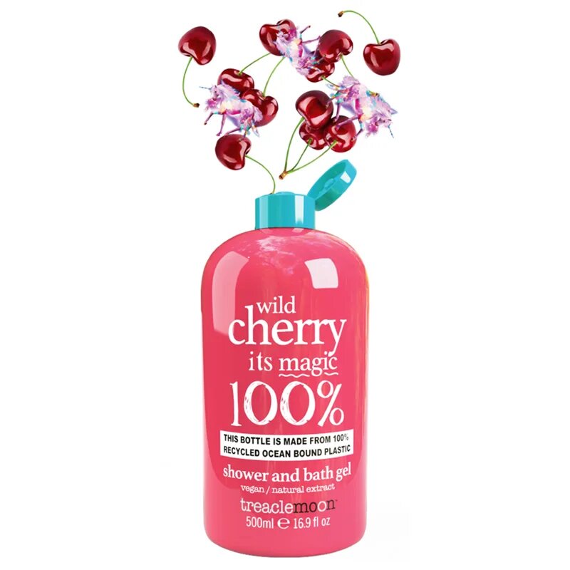 Treaclemoon Wild Cherry Magic sprchový a koupelový gel 500 ml