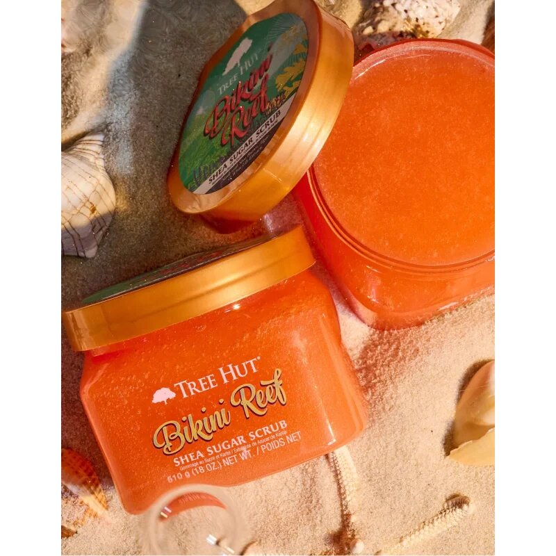 Tree Hut Bikini Reef cukrový tělový peeling 510 g