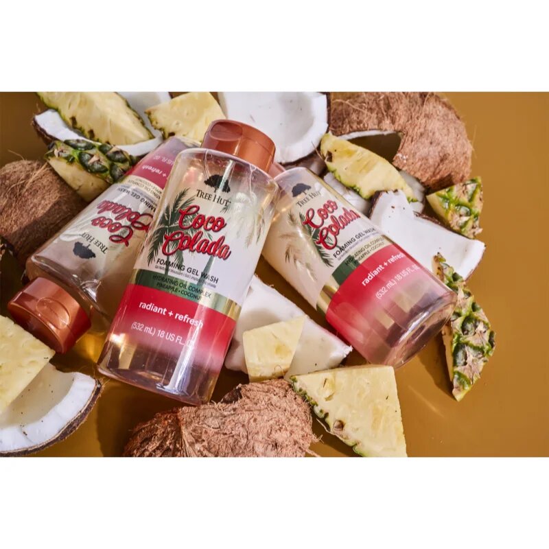 Tree Hut Coco Colada Foaming Gel Wash pěnivý sprchový gel 532 ml