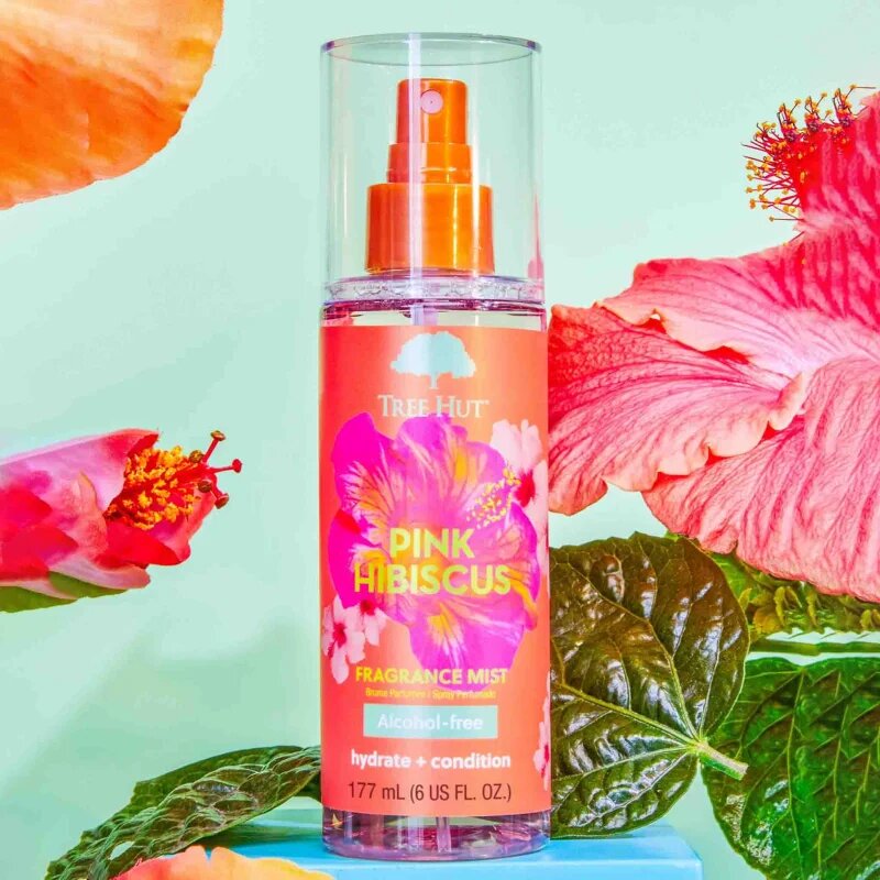 Tree Hut Pink Hibiscus tělová mlha 177 ml