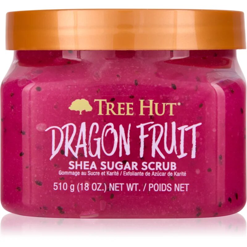 Tree Hut Shea Sugar Scrub Dragon Fruit cukrový tělový peeling 510 g