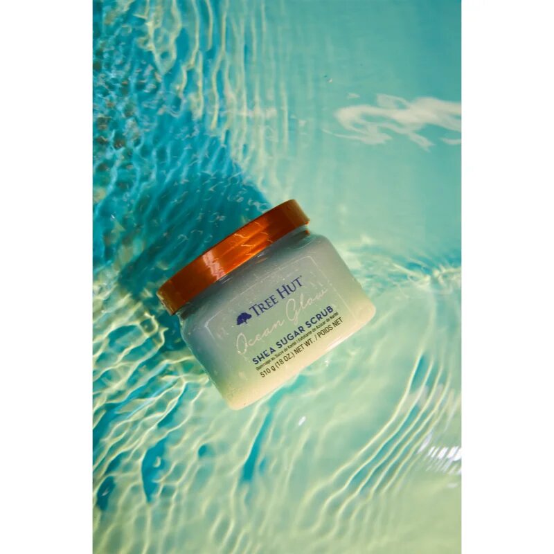 Tree Hut Shea Sugar Scrub Ocean Glow cukrový tělový peeling 510 g