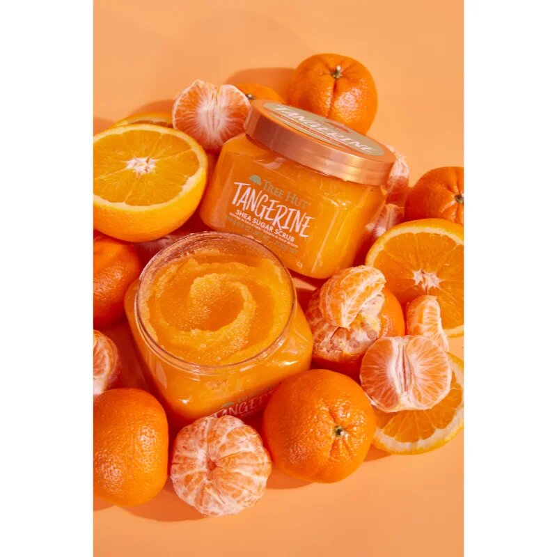Tree Hut Tangerine cukrový peeling s bambuckým máslem 510 g
