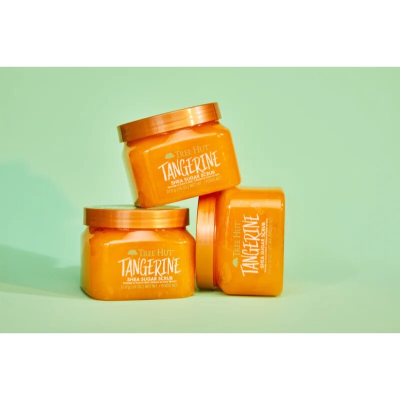 Tree Hut Tangerine cukrový peeling s bambuckým máslem 510 g