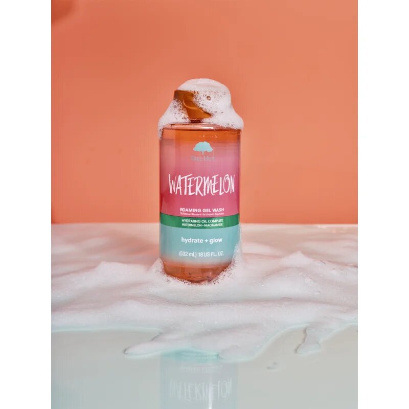 Tree Hut Watermelon Foaming Gel Wash pěnivý sprchový gel 532 ml