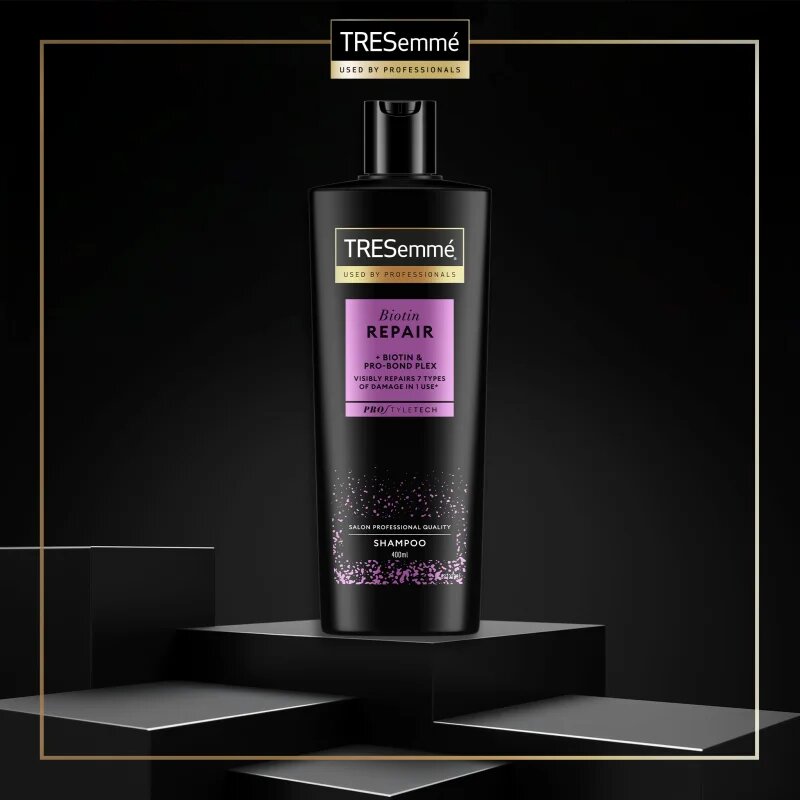 TRESemmé Biotin Repair posilující šampon pro poškozené vlasy 400 ml