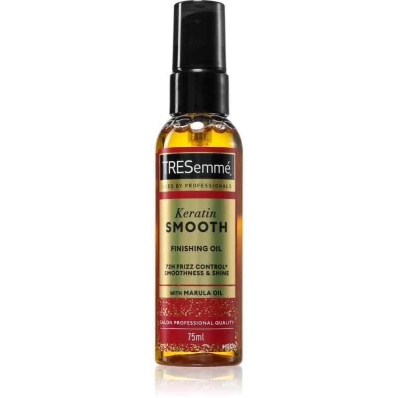 TRESemmé Keratin Smooth Finishing Oil intenzivně vyživující olej na vlasy 75 ml