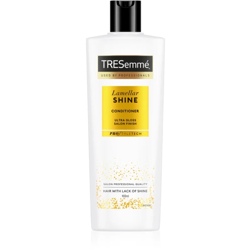 TRESemmé Lamellar Shine rozjasňující kondicionér pro lesk a snadné rozčesávání vlasů 400 ml