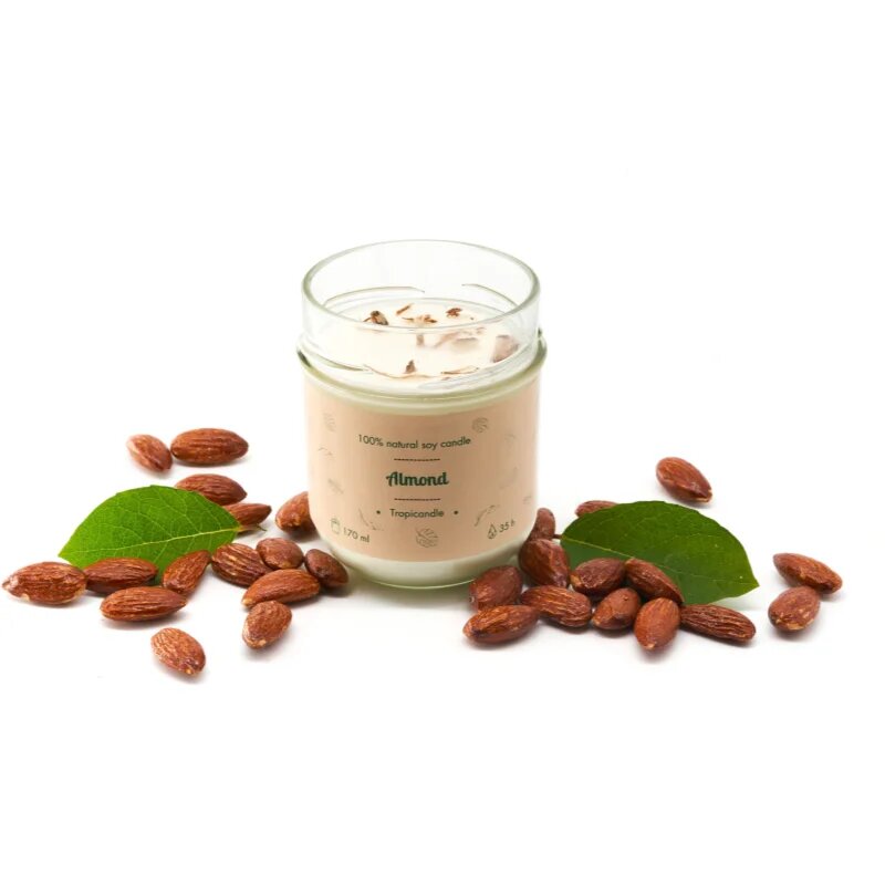 Tropicandle Almond vonná svíčka 170 ml